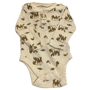 Thermal Bear & Fish Onesie 🐻 🐟